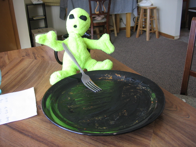 Satisfied Alien