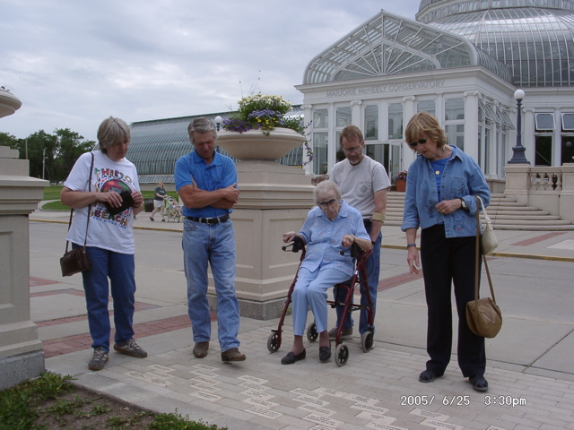 Mom, Don, Myrtle, Dad, Pat