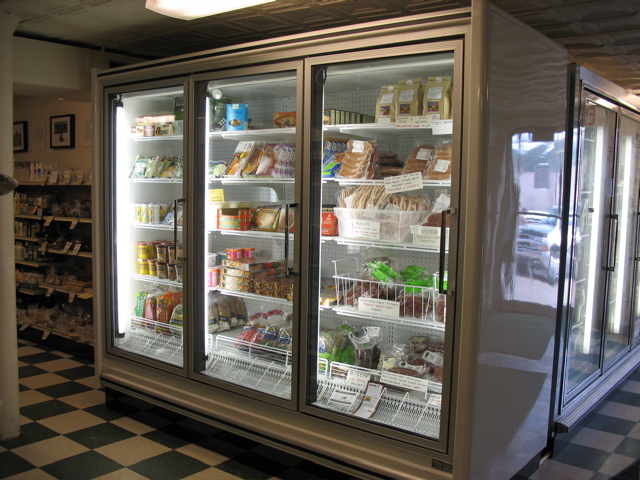 The new food co-op freezer