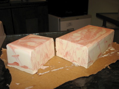 I made a lot of soap in November
